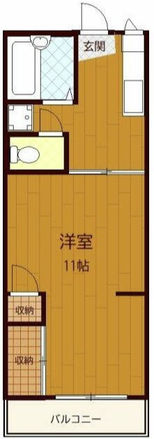 メゾン松月の間取り