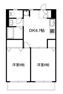 【間取り】 | ティーマンション22 | 間取りです。