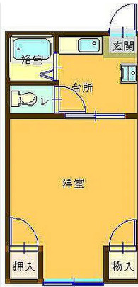 新潟県長岡市　1棟アパートの間取り