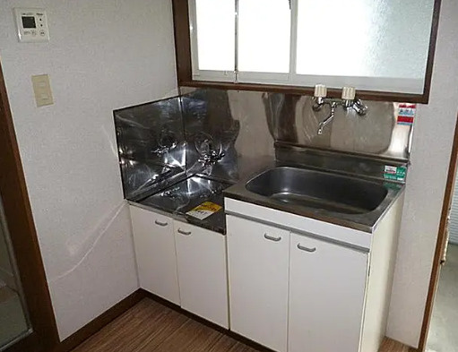 新潟県長岡市　1棟アパートのキッチン