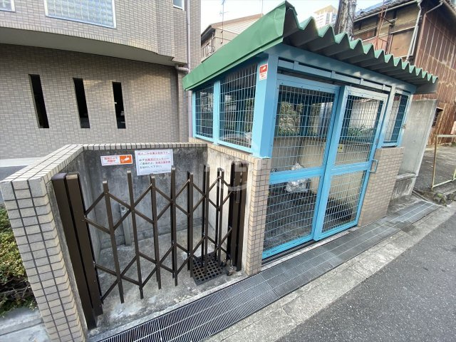 クレセール阿倍野のその他共用部分|クレセール阿倍野　ゴミ置き場