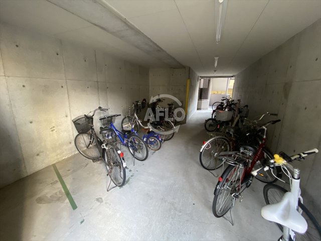 クレセール阿倍野のその他共用部分|クレセール阿倍野　駐輪場