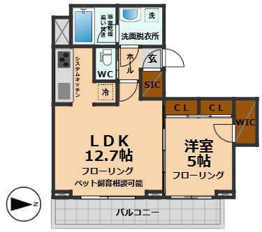 【間取り】 | DIPS上北沢NorthVilla 