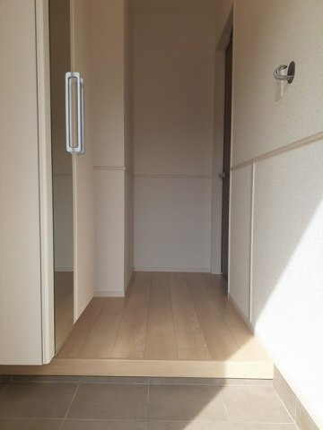 ボヌールⅤの玄関|ゆったりとした玄関です