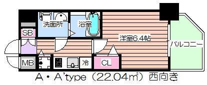 【間取り】 | クリスタルグランツ西本町