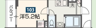 MELDIA新小岩Ⅳの間取り