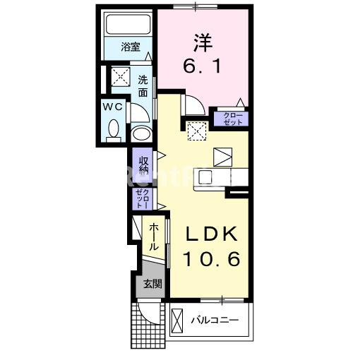 アイアゲートの間取り|間取図