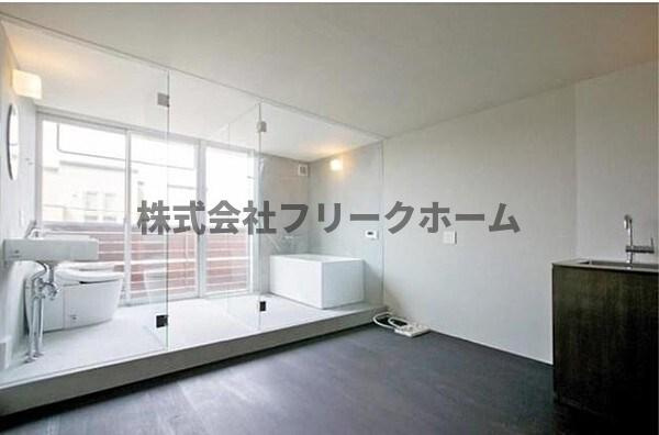 武蔵野市西久保２丁目の賃貸マンションの独立洗面台