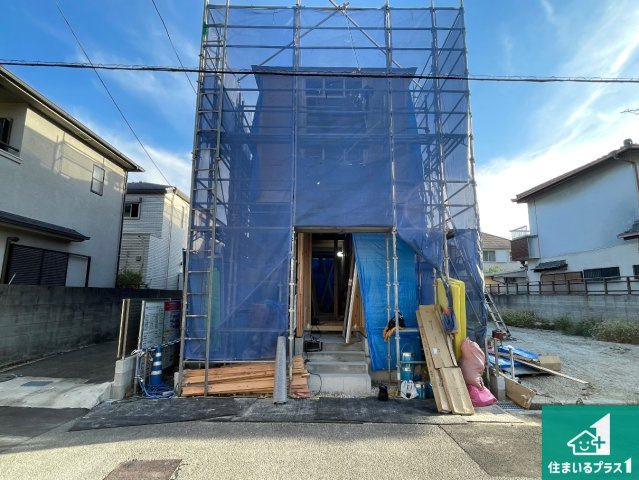 ◆伊丹市鈴原町　第3期　新築一戸建ての外観|周辺は落ち着いた街並みの住宅地！子育てがしやすい住環境です！まだ未完成ですが、現地でしかわからない事もございます。是非一度ご覧ください。
