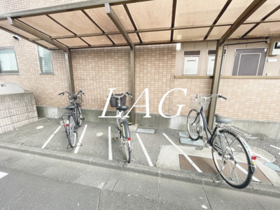 【その他共用部分】 | クレッセント堀の内  | 駐輪場です。