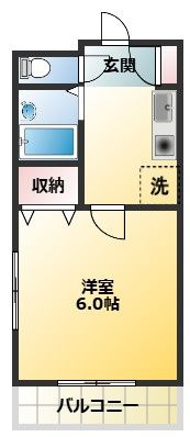 エミネンスの間取り|間取りです。