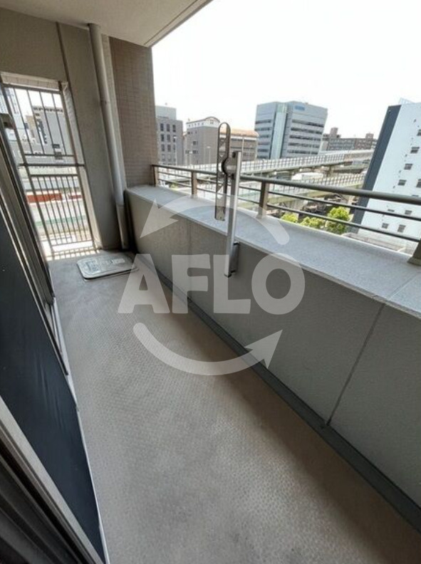 ローレルコートデュオ西本町のバルコニー|ローレルコートデュオ西本町　バルコニー