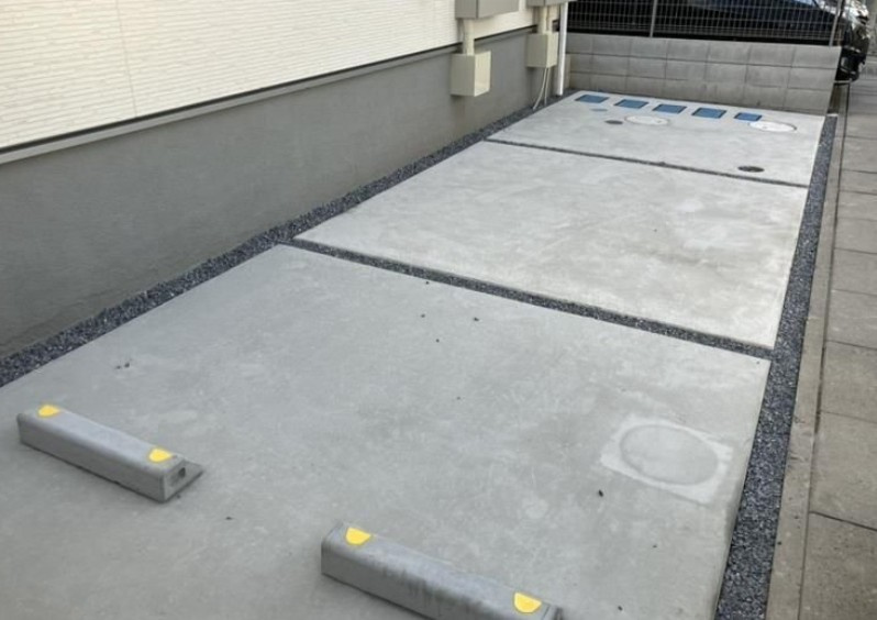 リーブルファイン草加稲荷Ⅴの駐車場