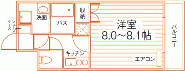 ルラシオン岡山奉還町の間取り