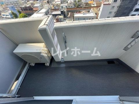 プレミアムキューブ大森本町のバルコニー