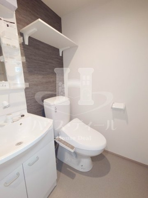 【トイレ】 | ハーモニーテラス北赤羽Ⅱ | 落ち着いた色調のトイレです