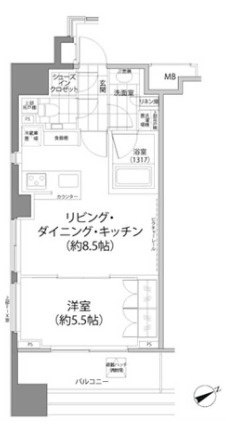【間取り】 | パークハビオ西新宿 