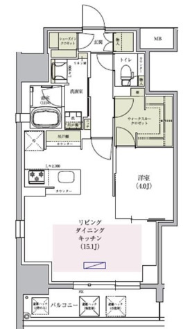 【間取り】 | アーバネックス谷町四丁目