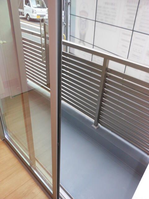 パークヒル城北のバルコニー