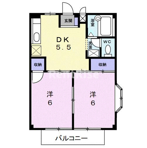 ミツイキタウラの間取り