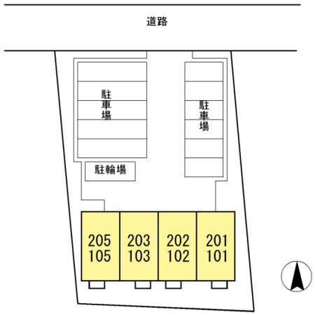 bon voyageの区画図