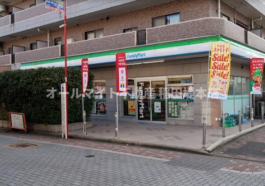 府中市是政３丁目の賃貸マンションの周辺|ファミリーマート　是…まで440m
