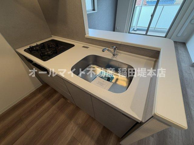 府中市是政３丁目の賃貸マンションのキッチン