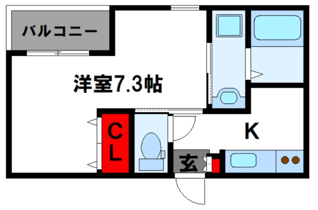 REGALEST門田屋敷の間取り