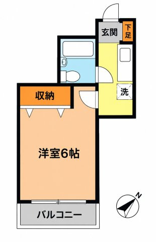 武蔵野市吉祥寺南町３丁目の賃貸マンションの間取り