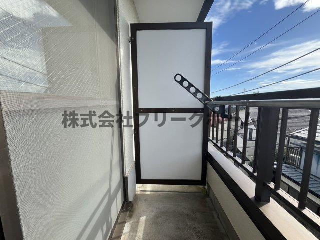 武蔵野市吉祥寺南町３丁目の賃貸マンションのバルコニー