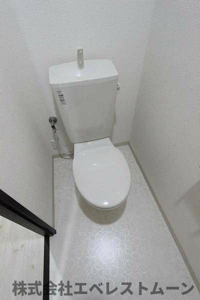ディアコートKⅡのトイレ|落ち着いたトイレです