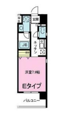 アミティ本川越の間取り