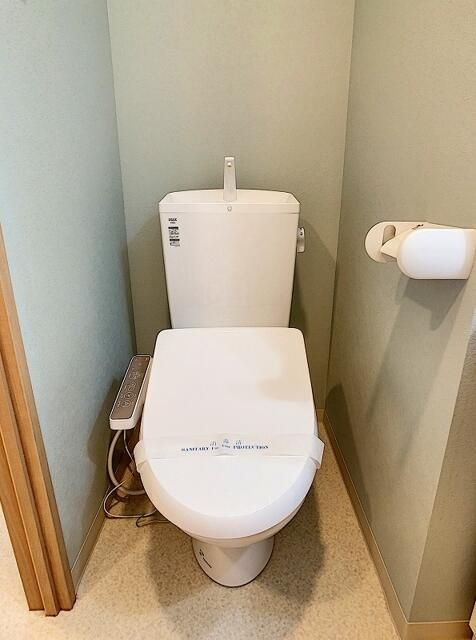 板橋区中台２丁目の賃貸マンションのトイレ