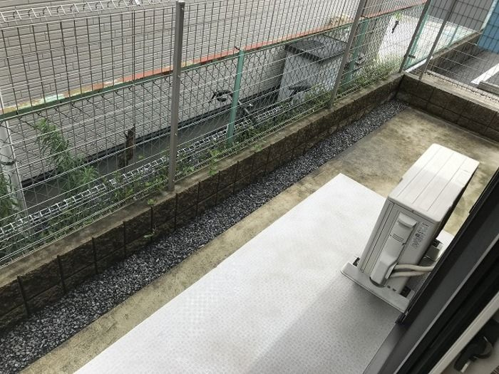 コンフォートヒルのバルコニー