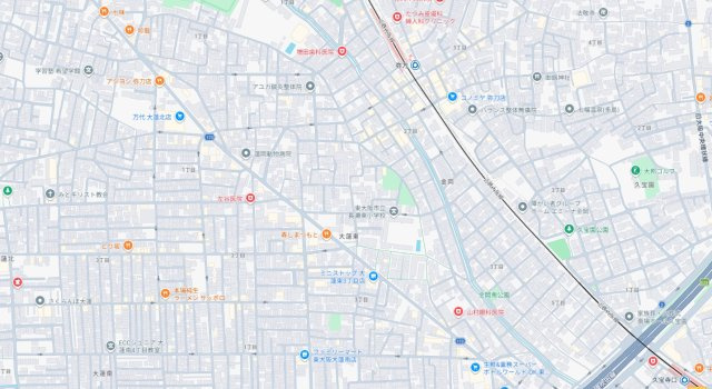 ◆東大阪市大蓮東　第6期　新築一戸建ての地図