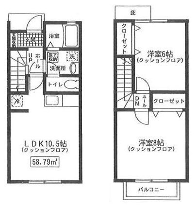 プリムヴェール の間取り|間取りです。