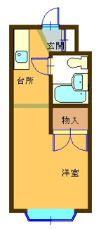 【間取り】 | ヘリオス378谷保