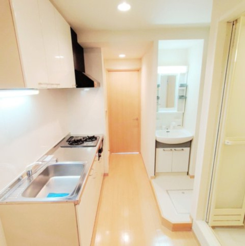 杉並区浜田山３丁目の賃貸マンションの玄関