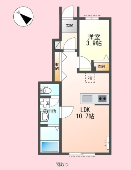 ミキ宮原の間取り