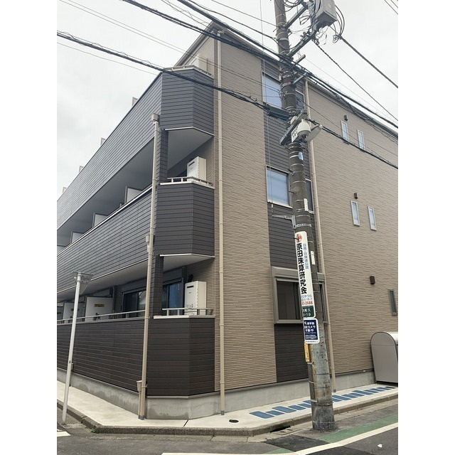グランドール西尾久の外観|外観もきれいです