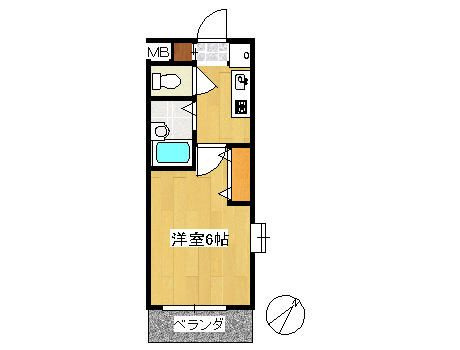 ル・シャトランⅠの間取り