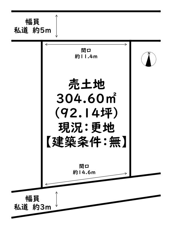 姫路市網干区興浜/売土地の土地図