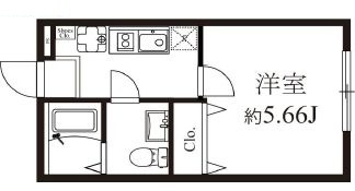 モダンラフォンテ高島平Ａの間取り|間取りです。