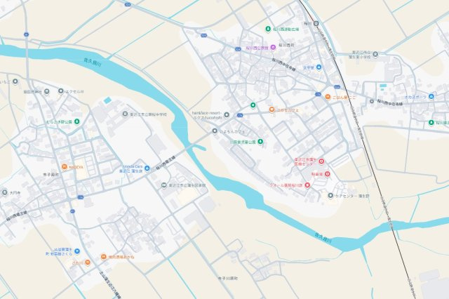 ★東近江市市子川原町　第1期　新築一戸建ての地図