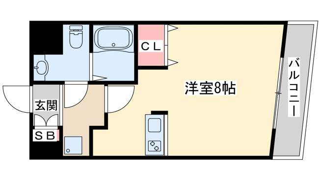 【間取り】 | ラグゼ十三東