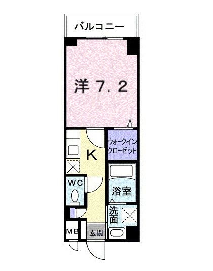 セジュール　藤の間取り