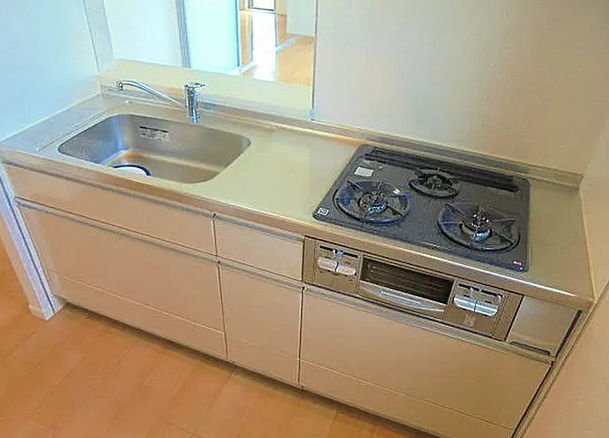 大阪市東住吉区　スクエアプレイス西今川のキッチン