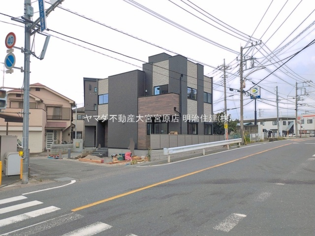 さいたま市見沼区東新井2期の前面道路含む現地写真