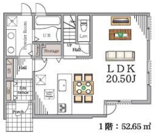 さいたま市見沼区東新井2期の間取り