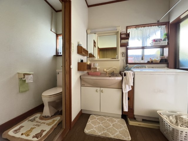 自然に包まれる綺麗な空き家♪ 那須塩原市戸田の脱衣所